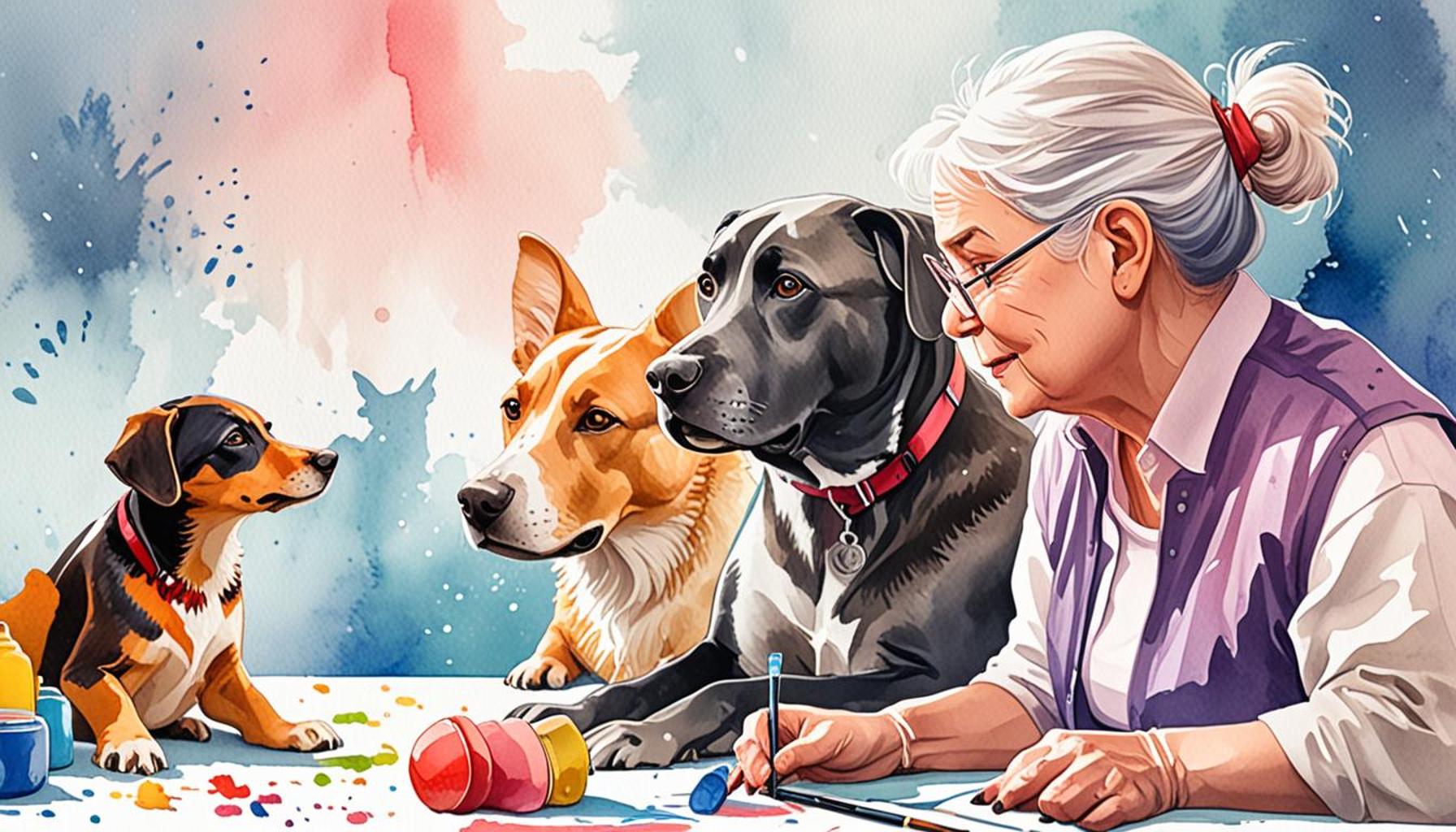 Training Elderly Animals: Challenges and Adapted Techniques