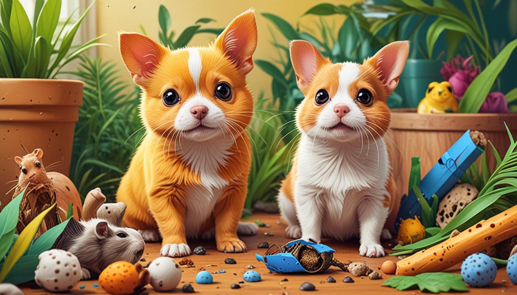 The impact of environmental stress on the behavior of small pets